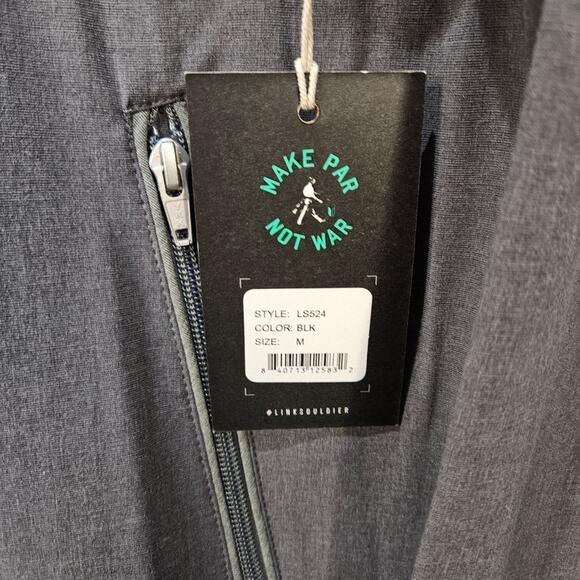 Linksoul Jacket Golf Windbreaker Full Zip Long Sleeve Size Medium - Picture 3 of 7